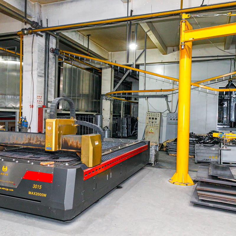 Planum laser-sectio-machinam